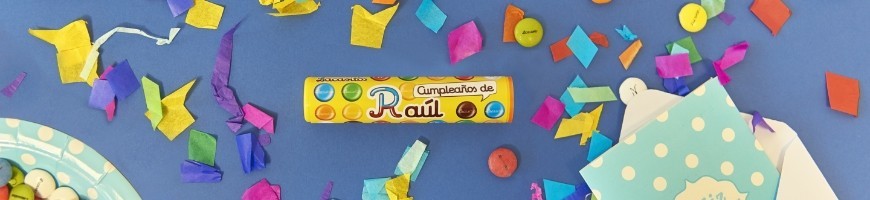 Detalles y regalos para Bodas, Bautizos, Comuniones y celebraciones