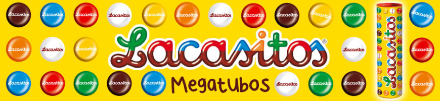 Megatubo con 500 o 1.500 Lacasitos