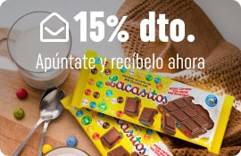 Apúntate a la newsletter y recibe un 15% de descuento